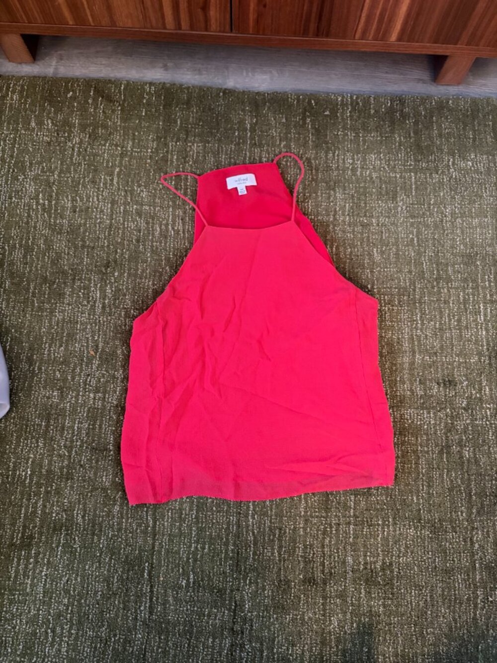 Wilfred 100% Silk Sleeveless Blouse